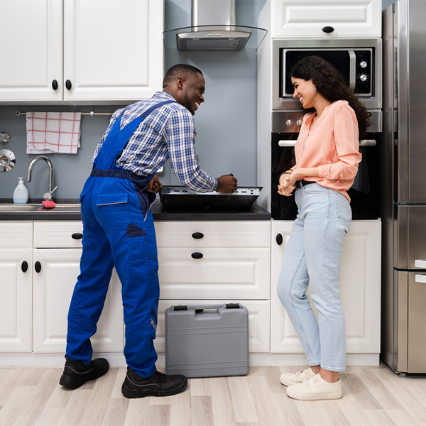 can you provide an estimate for cooktop repair before beginning any work in Forest City Illinois